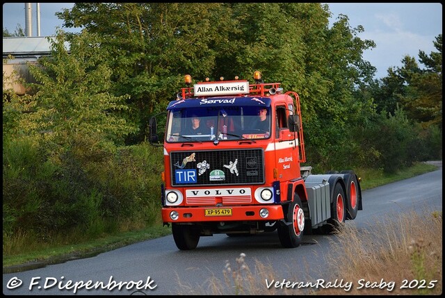 XP 95 479 Volvo F89 Allan Alkaersig - Sorvad DK-Bo Veteran Rally Seaby DK 2025