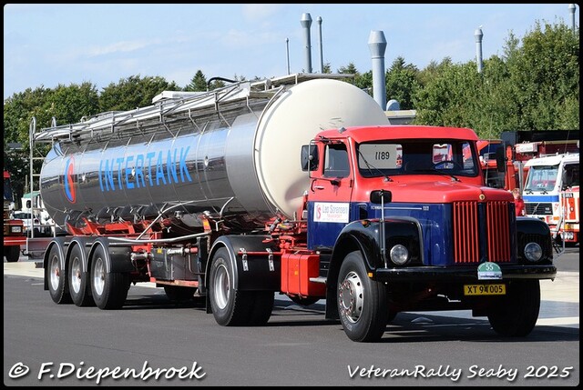 XT 94 005 Scania 111 Leo Sorensen - Tilst DK-Borde Veteran Rally Seaby DK 2025