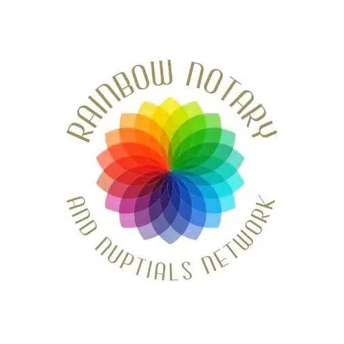 logo2 Rainbow Mobile Notary And Nuptials Wedding Officiants Network