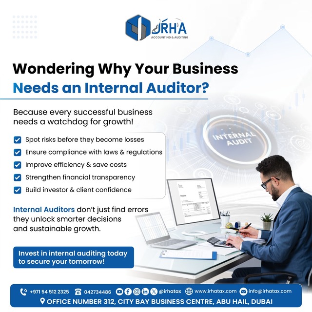 internal auditor irhatax