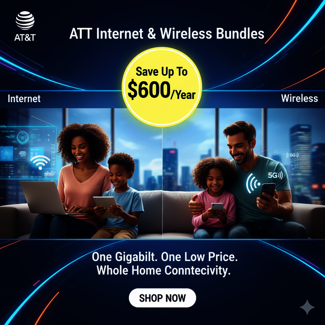 AT&T Internet and Wireless Bundles Dealszo coupons and promo codes