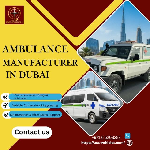 Ambulance Manufacturer In Dubai (1) Ambulance manufacturer Dubai