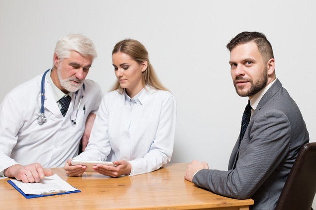 diagnosis-glasses-smile-emotions-blood-professiona Picture Box