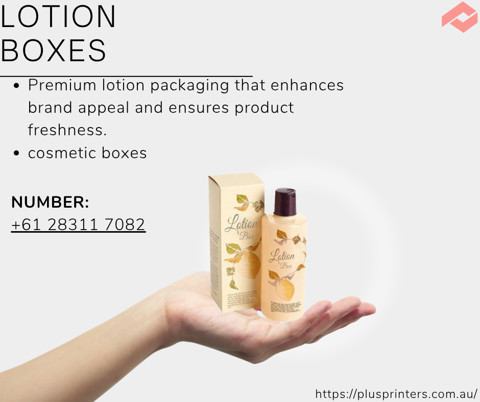 Custom lotion Boxes Picture Box