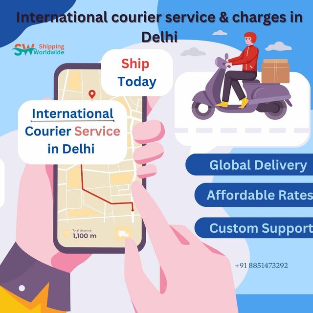 courier service charge banner for IS International courier service & charges in Delhi