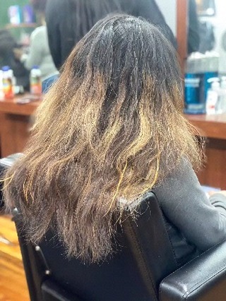 Hair 100% human hair Picture Box