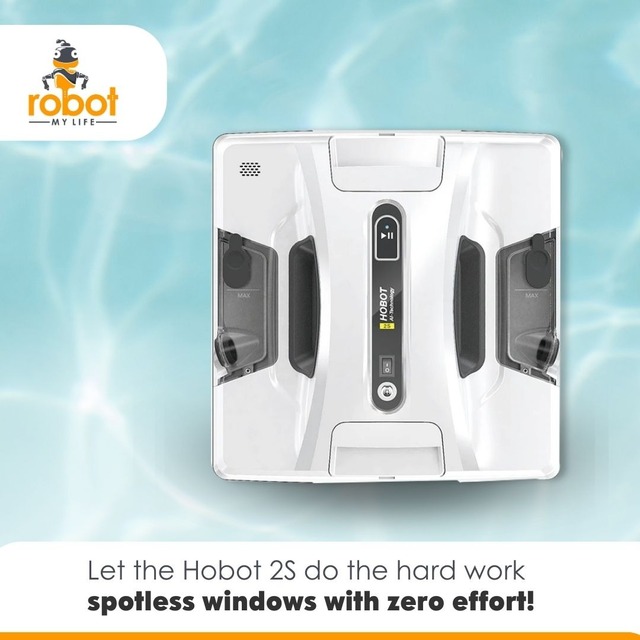 HOBOT 2S robotic window cleaner HOBOT 2S Robotic Window Cleaner – Save Up to 80%