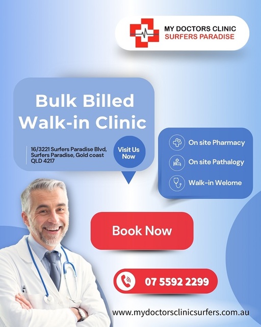 walk-in clinic surfers My Doctors Clinic Surfers Paradise