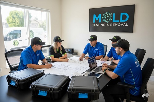 logo 24/7 Mold inspection Los Angeles