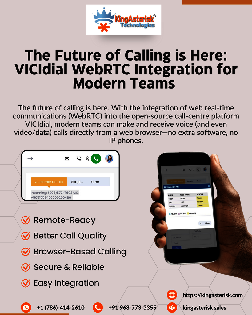 VICIdial WebRTC Integration Vicidial WebRTC Integration