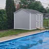 8x12 Gable Shed - Poolside 2 - Gable Shed
