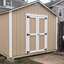 10x12 Gable with Fence - Gable Shed
