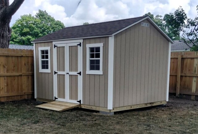 10x12 Gable 2 Gable Shed