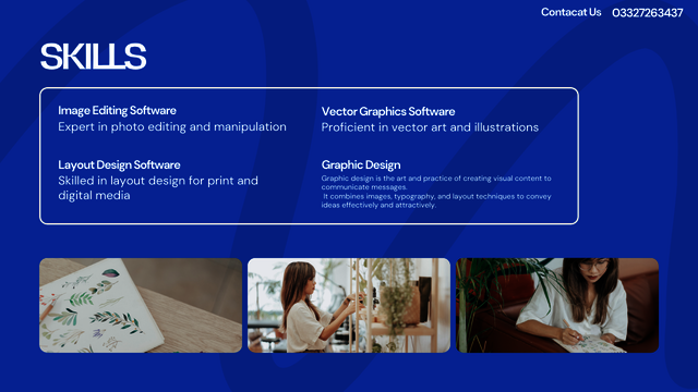 Graphic design is the art and practice of creating Digital mareking