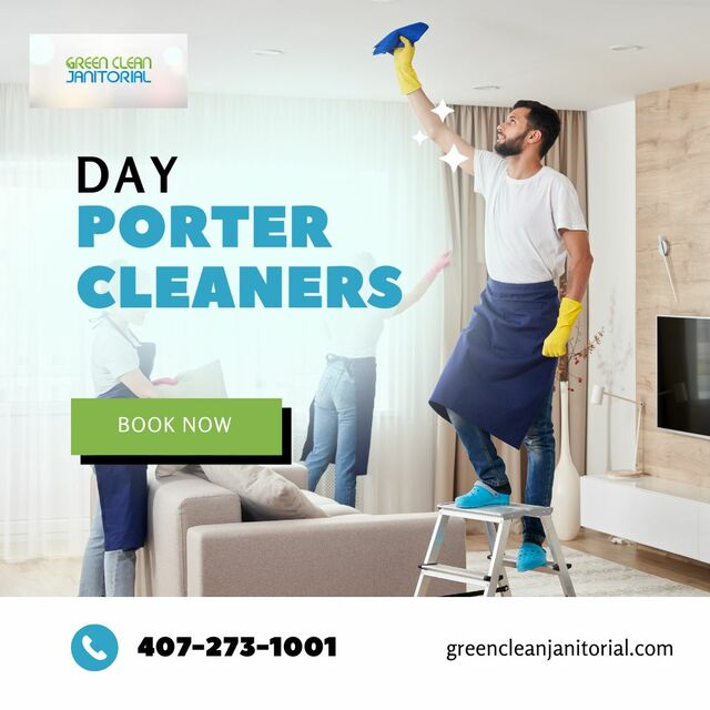 day porter cleaners Green Clean Janitorial
