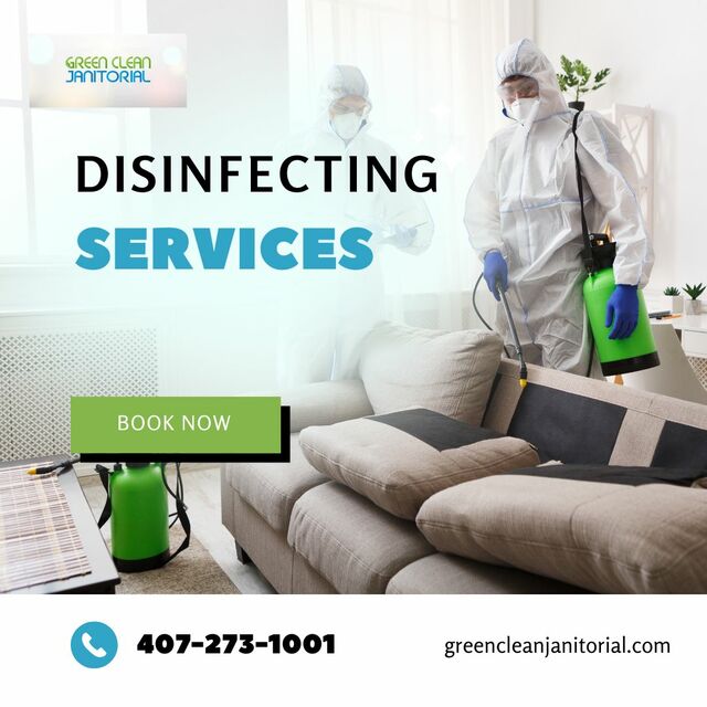 disinfecting services Green Clean Janitorial