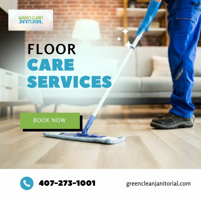 floor care services Green Clean Janitorial