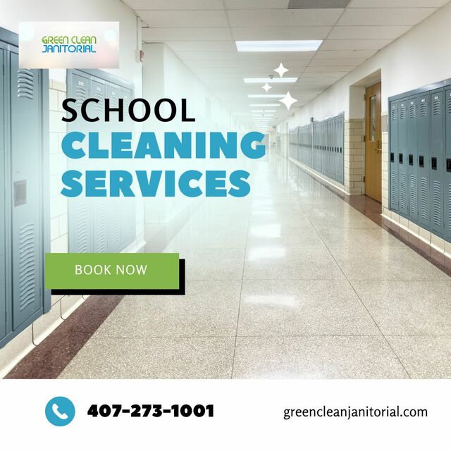 school cleaning services Green Clean Janitorial
