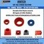 NyloninsertsforalltypesofCN... - Uratech : High-Quality Red nylon inserts for all types of CNC Holders.