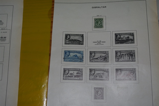 IMGP7969 England ant lapu ir vokeliuose Gibraltar Morocco Malta Guinea