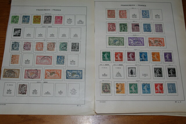 IMGP8063 France schaubek album pages 16 36 207 etc