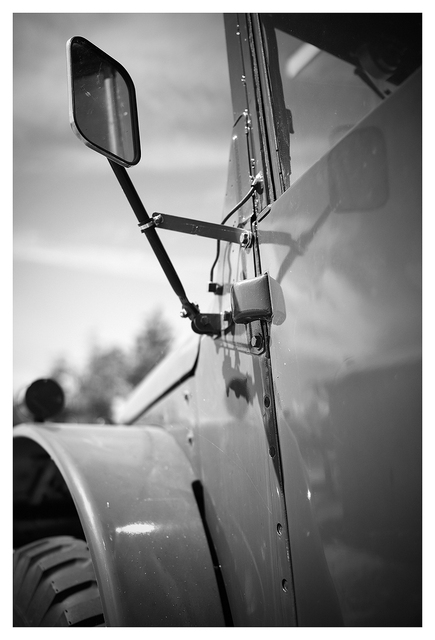 Military Ambulance 2025 6 Black & White and Sepia