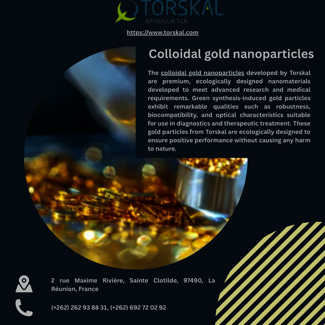 Colloidal gold nanoparticles Picture Box
