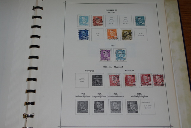 IMGP8320 Danija melynas Facit 1851-1970