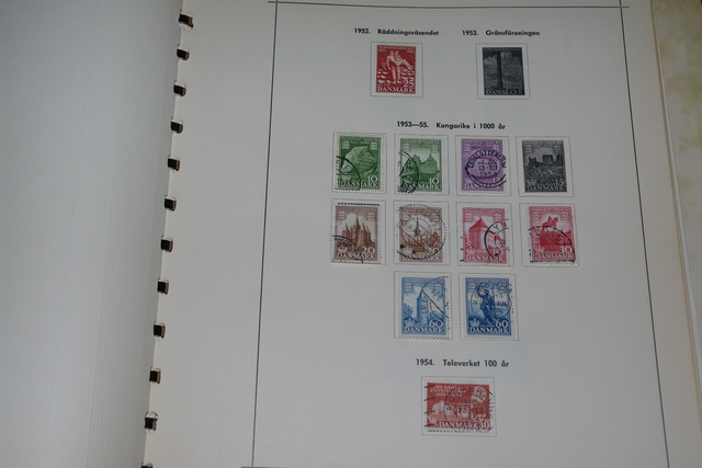 IMGP8322 Danija melynas Facit 1851-1970