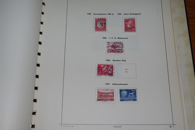 IMGP8323 Danija melynas Facit 1851-1970