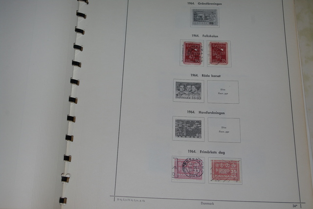 IMGP8332 Danija melynas Facit 1851-1970