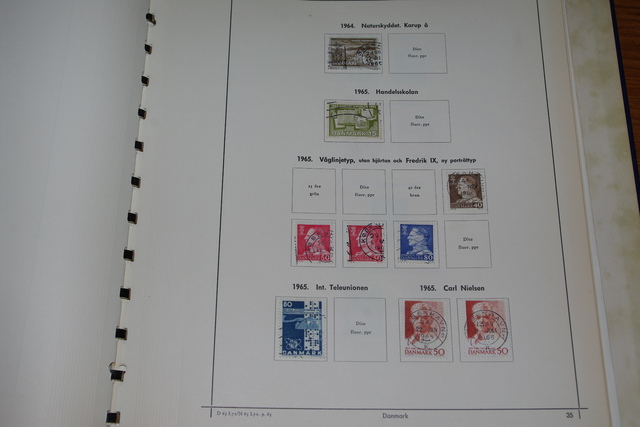 IMGP8334 Danija melynas Facit 1851-1970