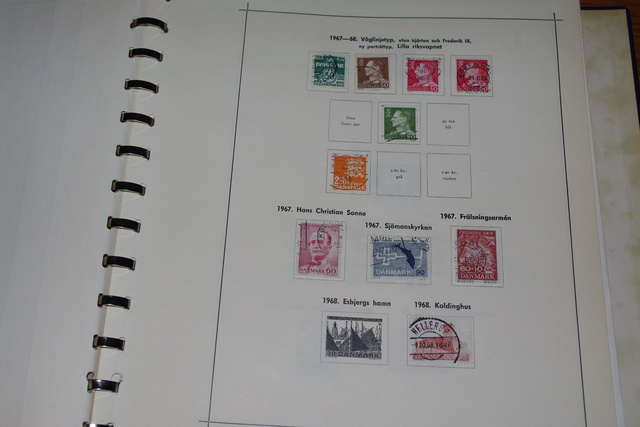 IMGP8339 Danija melynas Facit 1851-1970