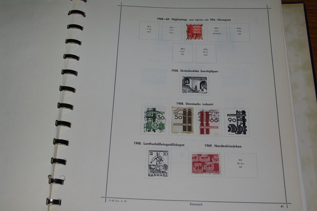 IMGP8340 Danija melynas Facit 1851-1970