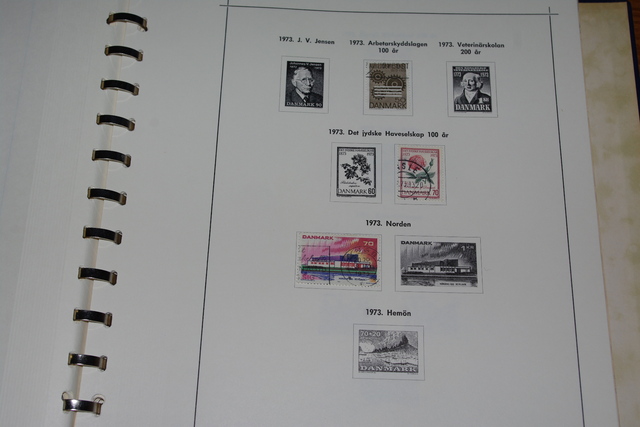 IMGP8347 Danija melynas Facit 1851-1970