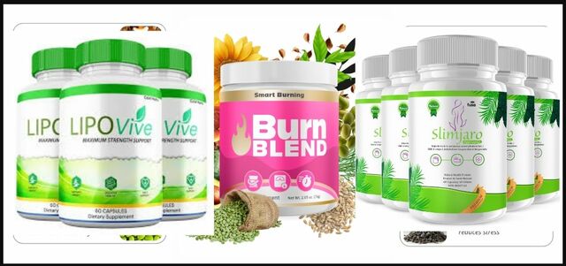 pic mix Complete Wellness Guide to SlimJaro+, BurnBlend+, and LipoVive