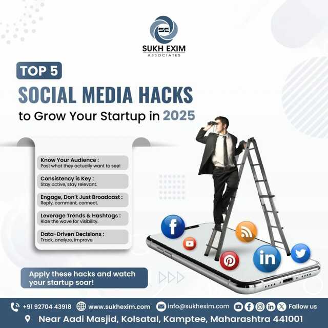 Social media hacks Sukh Exim & Associates Pvt Ltd