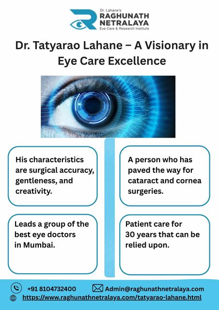Dr. Tatyarao Lahane Eye Hospital in Mumbai
