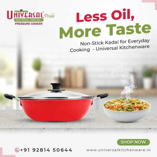 Non-Stick Kadai for Everyday Cooking in Hyderabad Picture Box