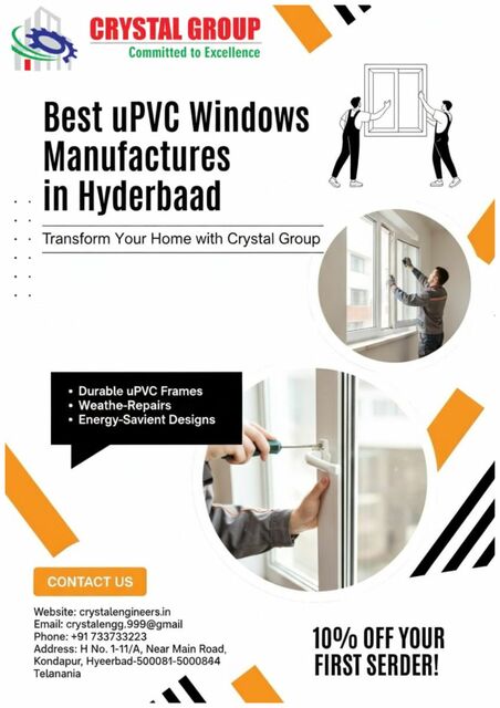 upvc windows - crystal group image crystal group
