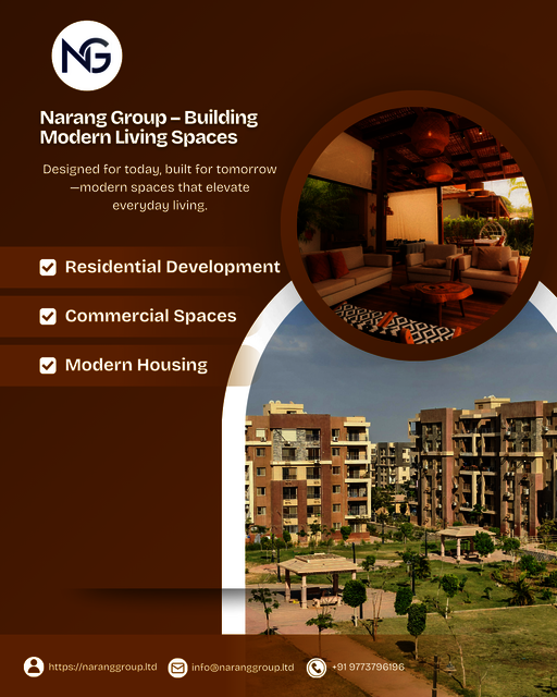 Narang Group – Building Modern Living Spaces A Stronger Way to Support Growth — Narang Group