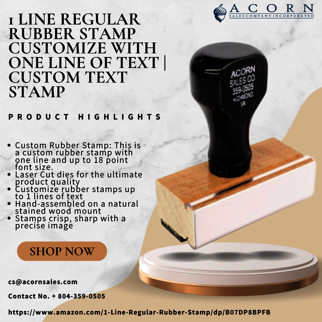 1 Line Regular Rubber Stamp 1 Line Regular Rubber Stamp