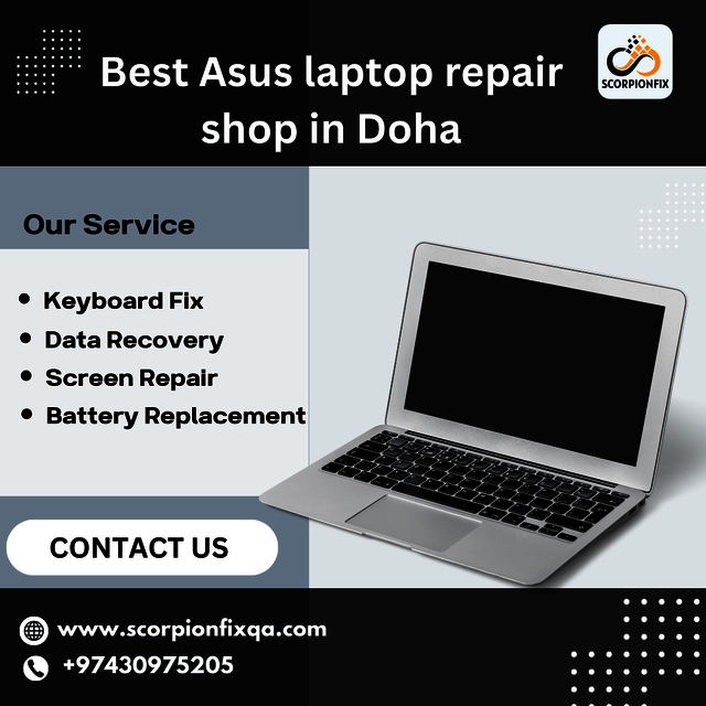 Best Asus laptop repair shop in Doha Picture Box