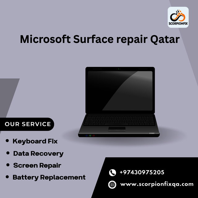 Microsoft Surface repair Qatar Picture Box