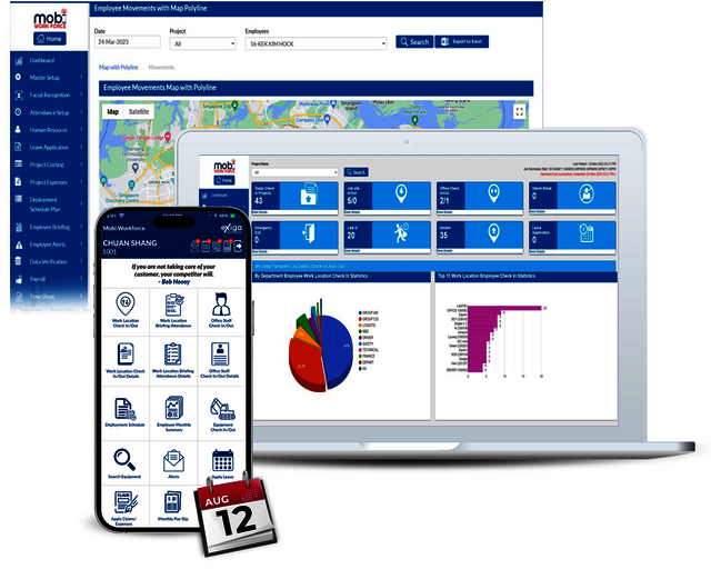 Roster-Policy-Setting Online Guard Tour System