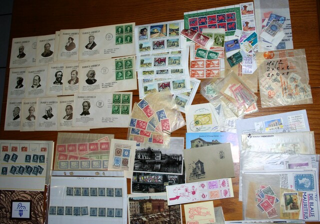 IMGP8894 Dezute Svedija Suomija Danija Olandija ~1900-1950 somem FDC 1,8kg