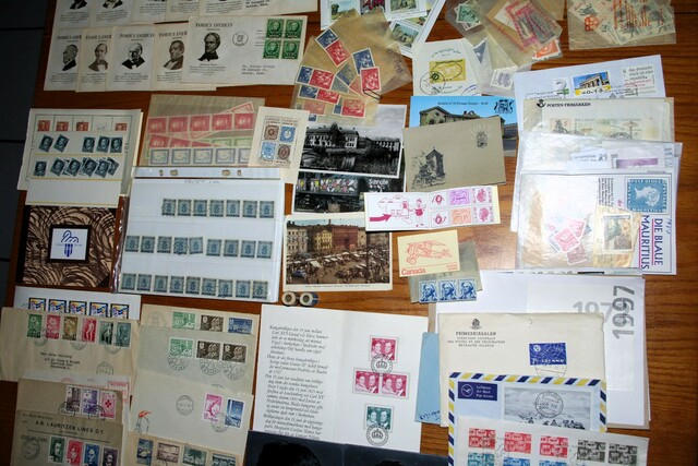 IMGP8895 Dezute Svedija Suomija Danija Olandija ~1900-1950 somem FDC 1,8kg