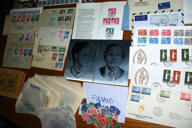 IMGP8897 Dezute Svedija Suomija Danija Olandija ~1900-1950 somem FDC 1,8kg