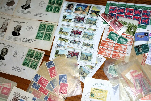 IMGP8899 Dezute Svedija Suomija Danija Olandija ~1900-1950 somem FDC 1,8kg