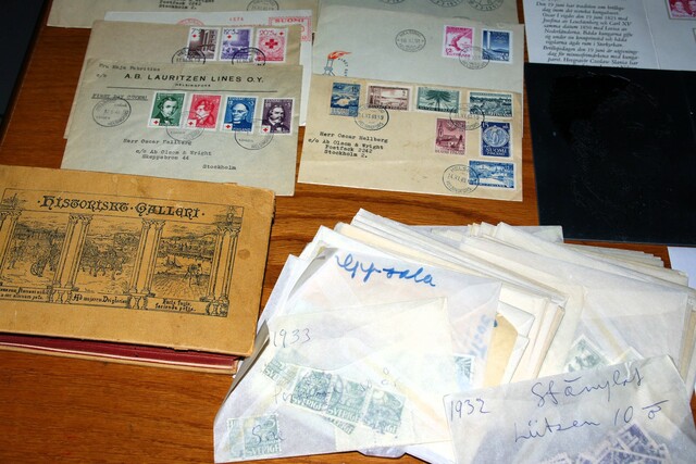 IMGP8904 Dezute Svedija Suomija Danija Olandija ~1900-1950 somem FDC 1,8kg